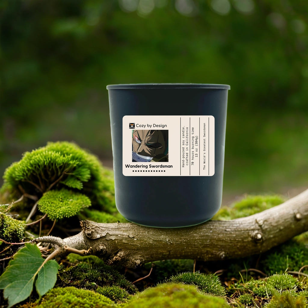 Wondering Swordsman Soy Candle