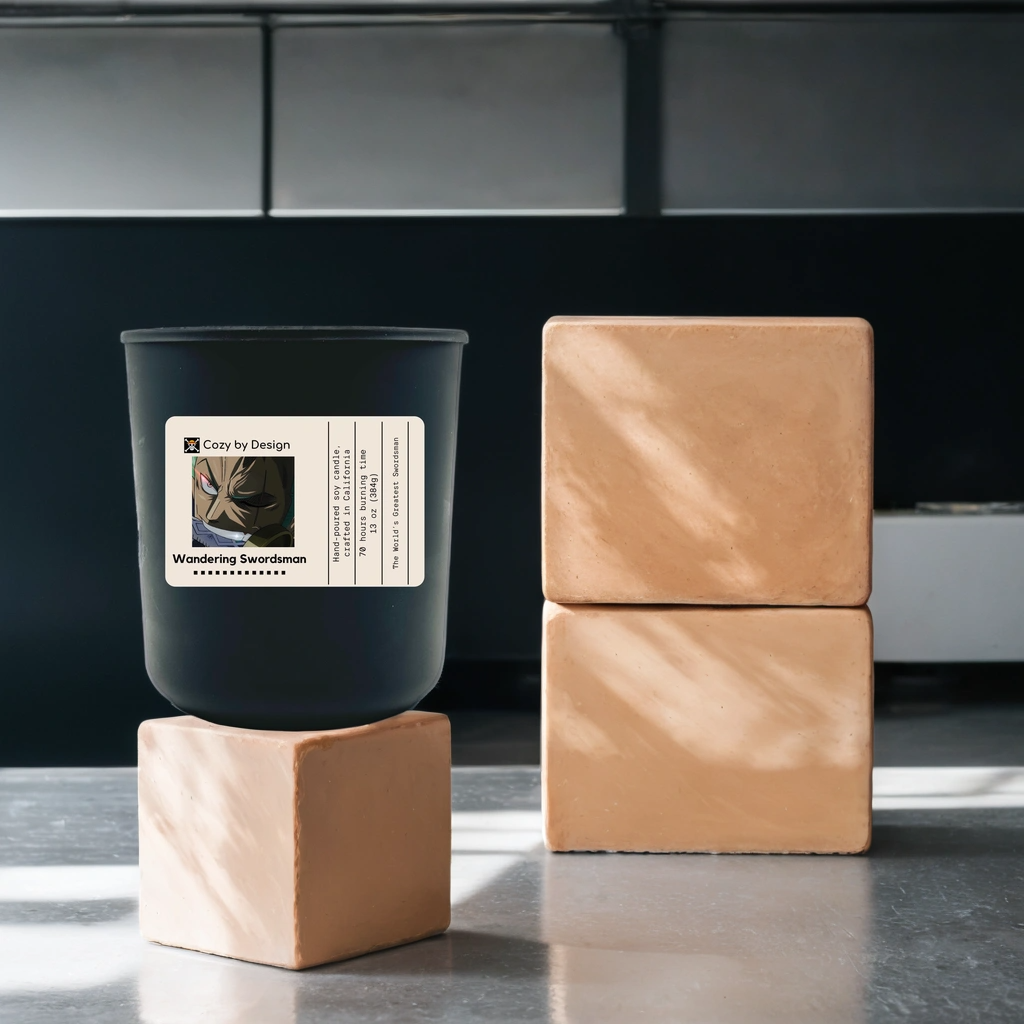 Wondering Swordsman Soy Candle