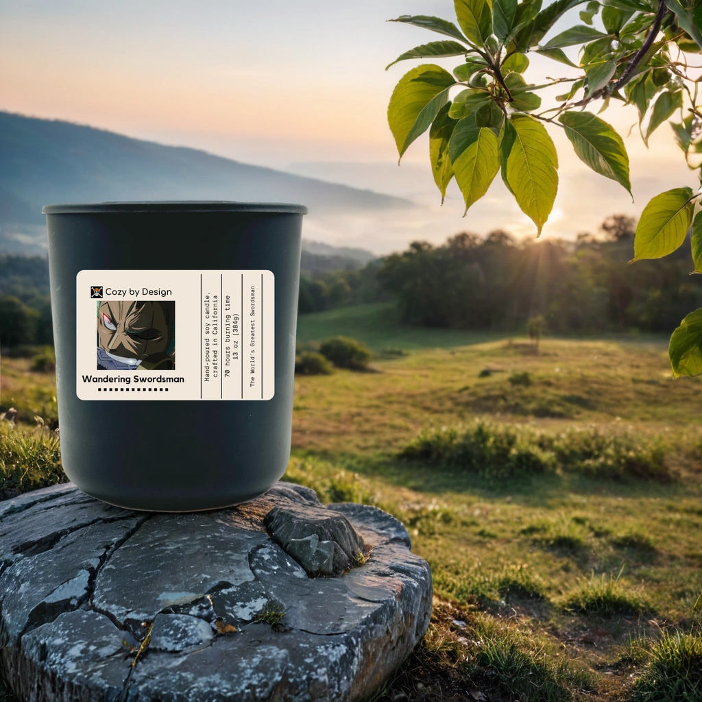 Wondering Swordsman Soy Candle