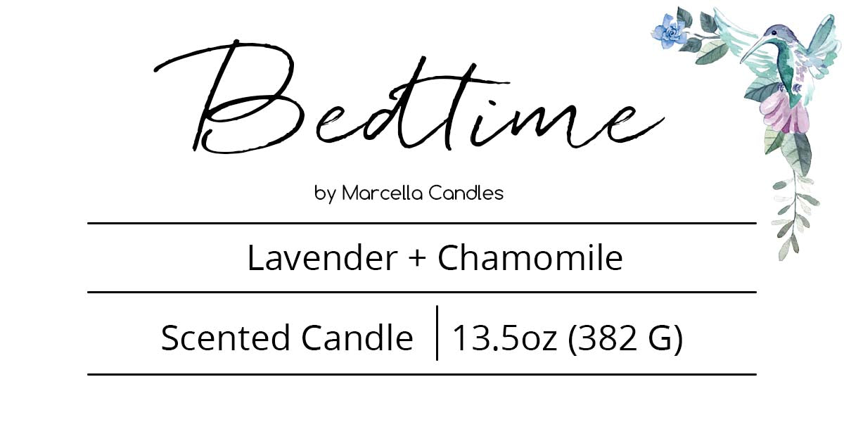Bedtime Candle - 13oz Lavender + Chamomile