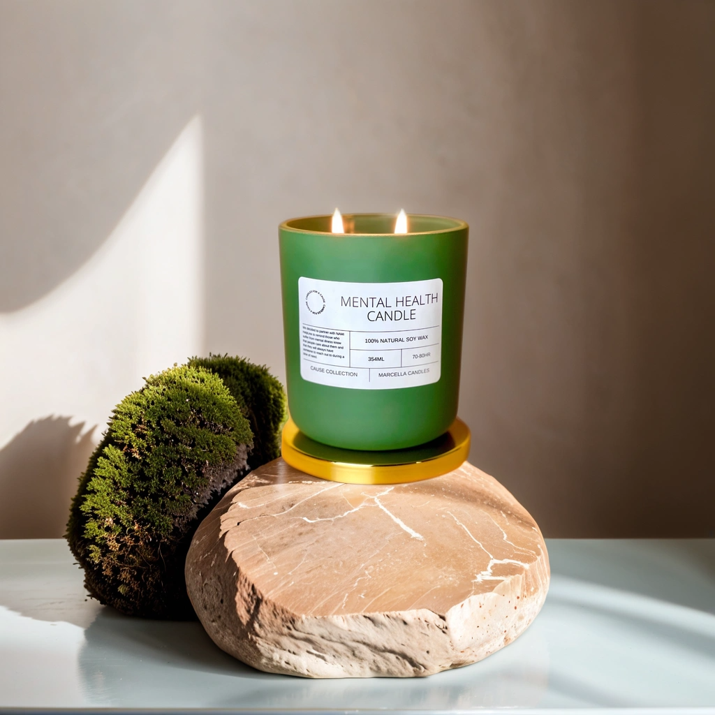 Mental Health Awareness Candle