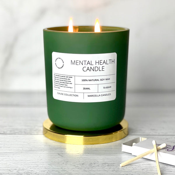 Mental Health Cause Candle by Marcella Candles