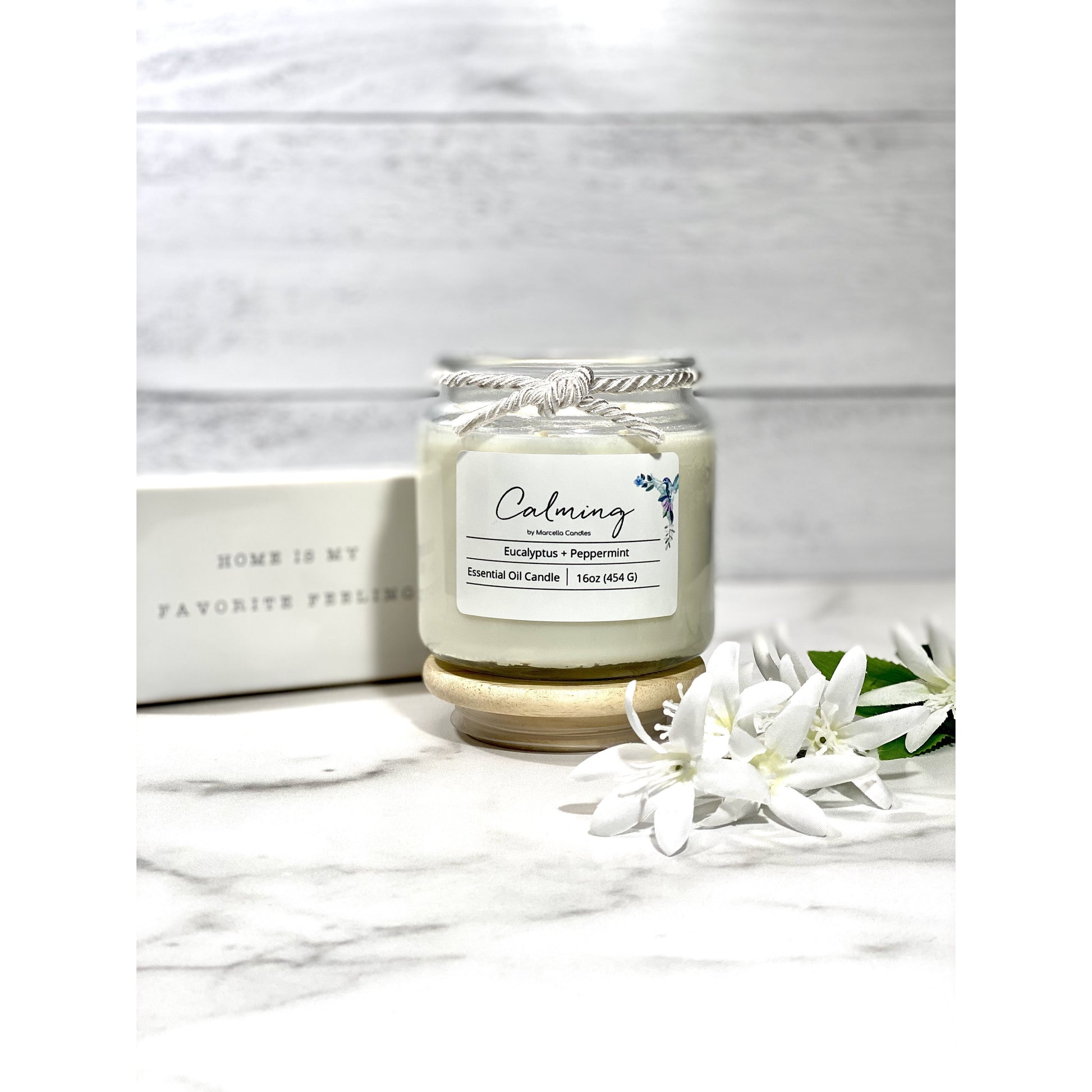 Calming Eucalyptus - Marcella Candles