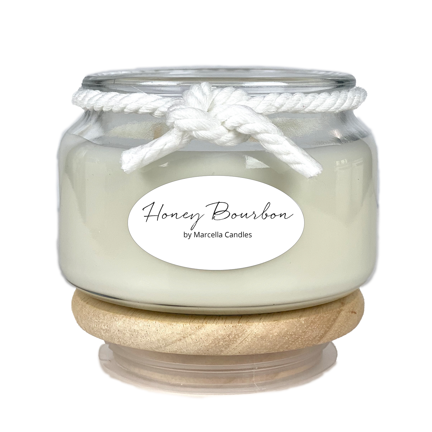 Honey Bourbon 8oz Soy Candle