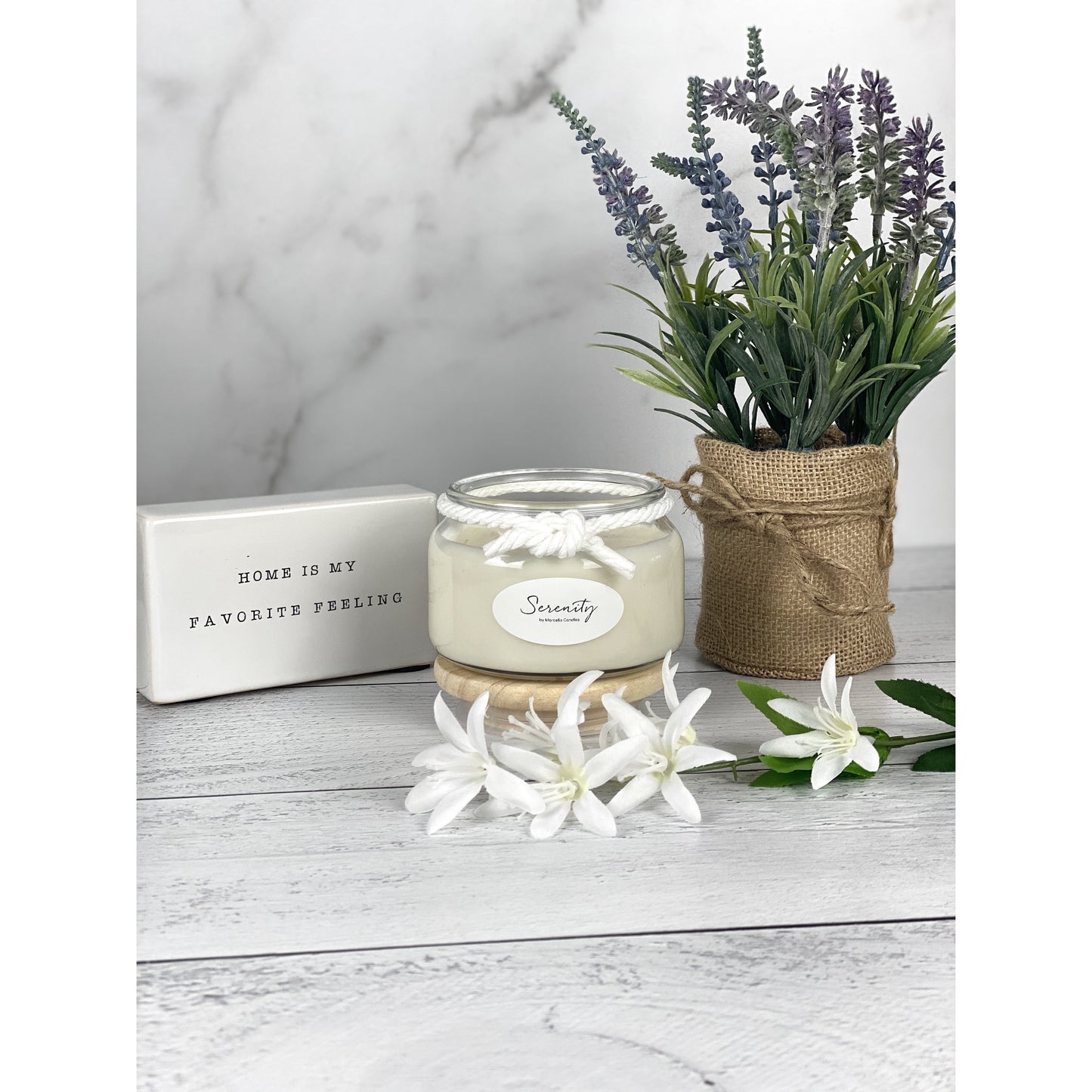 Serenity 8oz - Marcella Candles