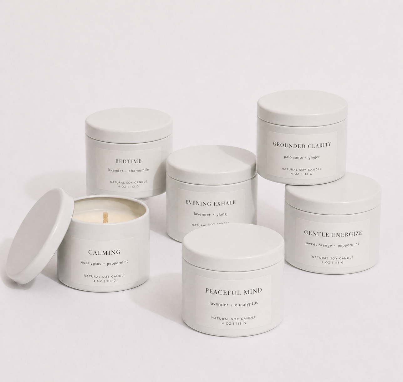 Find Your Calm Kit: Pick 3 Sample Candles