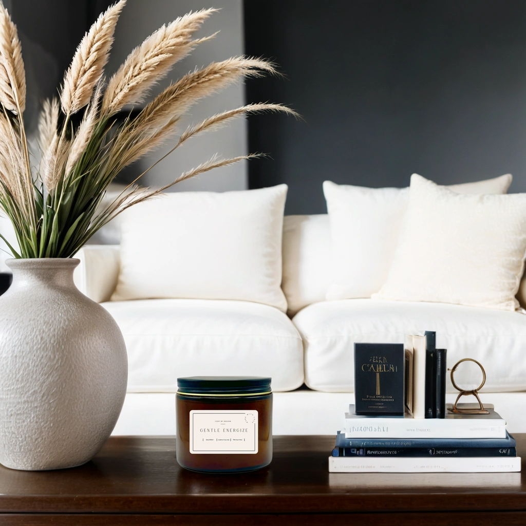 Gentle Energize - 12oz Sweet Orange and Peppermint Aromatherapy Candle