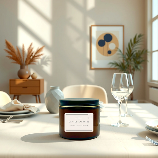 Gentle Energize - 12oz Sweet Orange and Peppermint Aromatherapy Candle