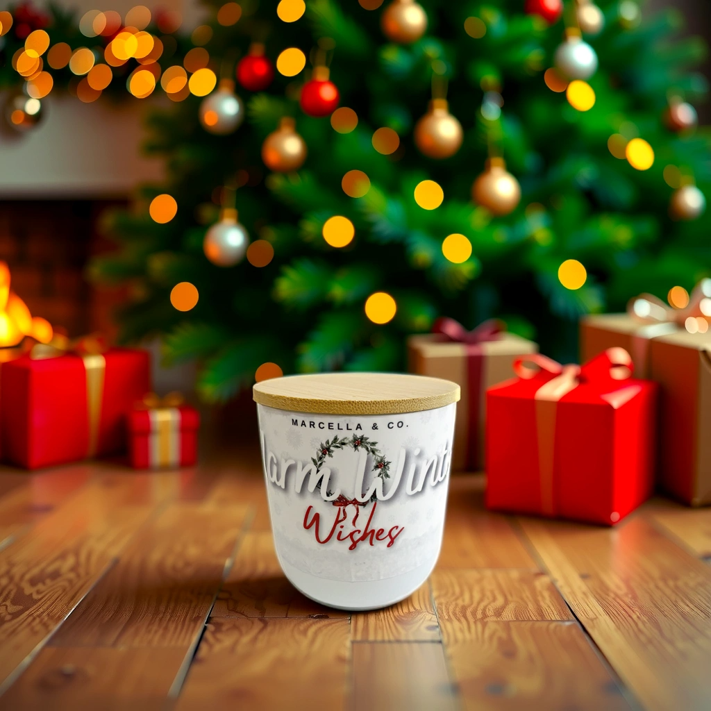 Warm Winter Wishes - 12oz Soy Candle