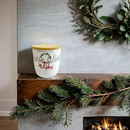 Warm Winter Wishes - 12oz Soy Candle