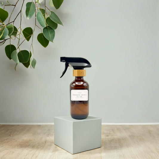 Tranquil Reset Room Spray 8oz - Eucalyptus & Lavender Aromatherapy Mist
