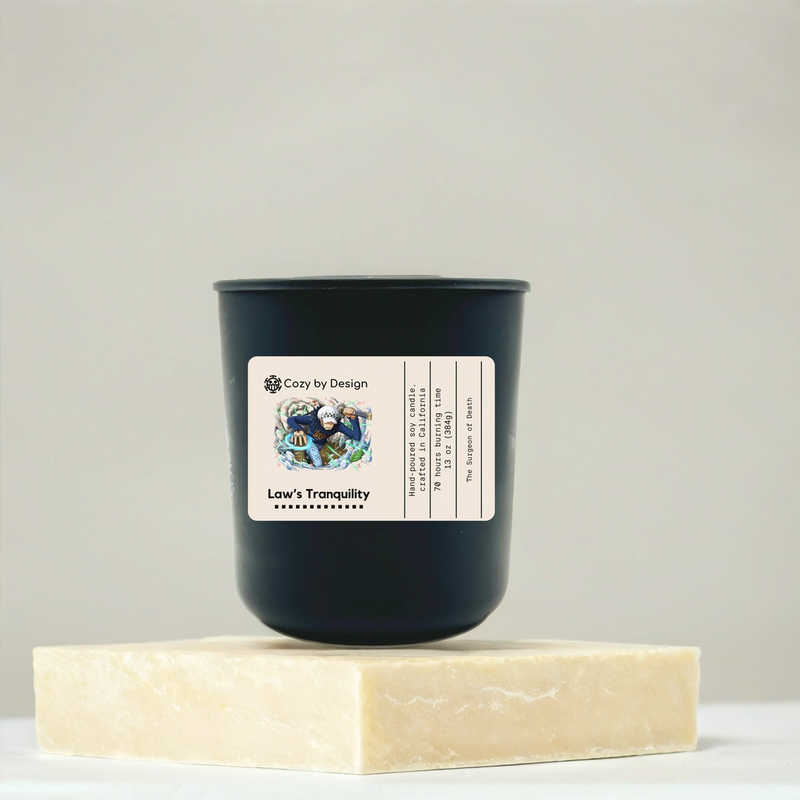 Law's Tranquility Wood Wick Candle