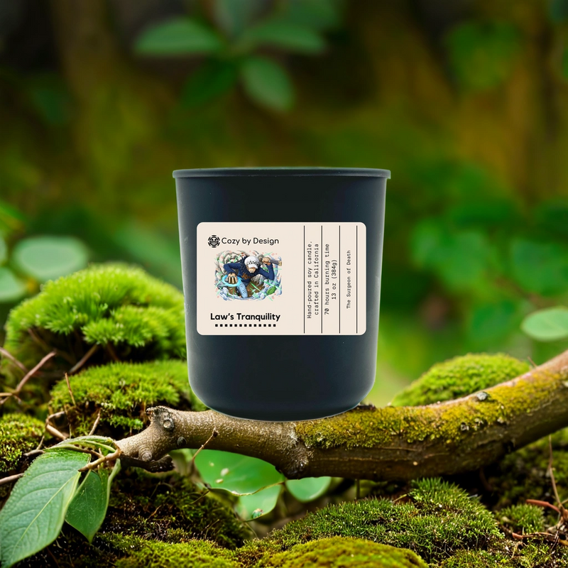 Law's Tranquility Wood Wick Candle