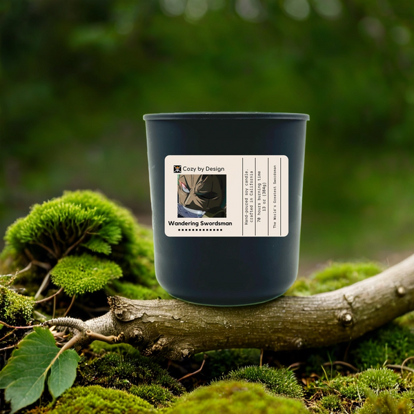 Wondering Swordsman Wood Wick Candle