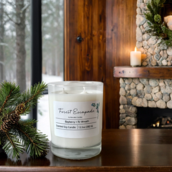 Forest Escapade 13.5oz Bayberry + Fir Wreath Soy Candle