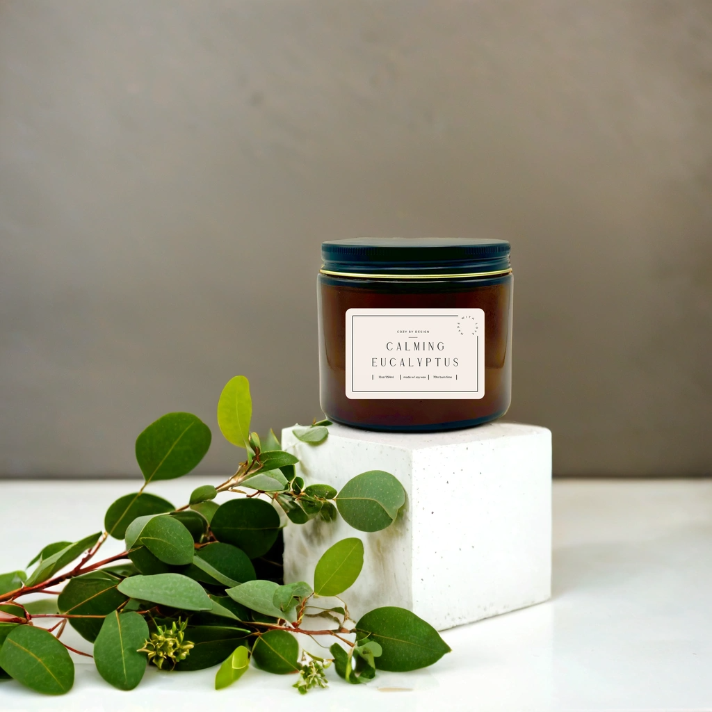 Calming Eucalyptus 12oz Soy Candle