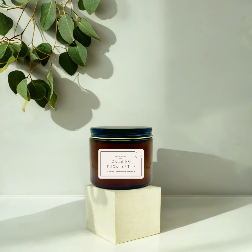 Calming Eucalyptus 12oz Soy Candle