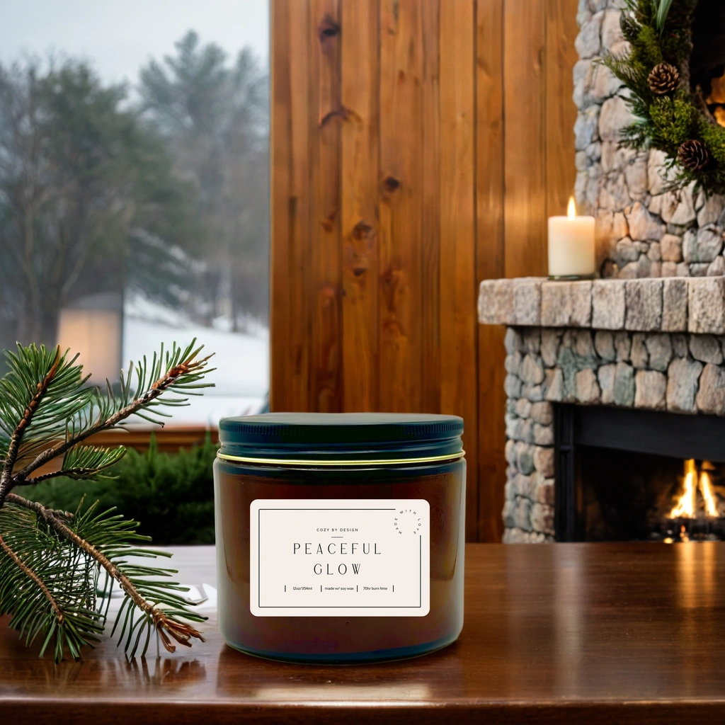 Peaceful Glow 12oz Soy Candle