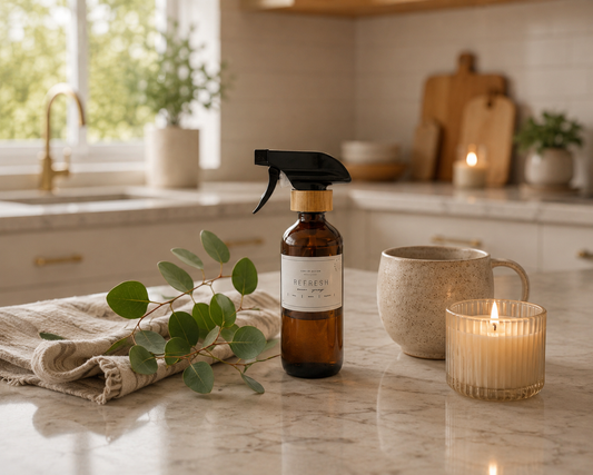 Odor Eliminating Room Spray – 8oz Natural Air Freshener Spray for Home, Bathroom & Pet Odors