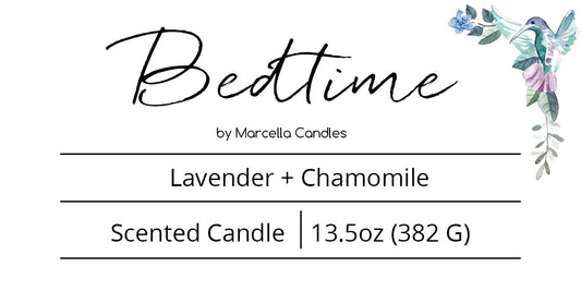 Bedtime Candle - 13oz Lavender + Chamomile