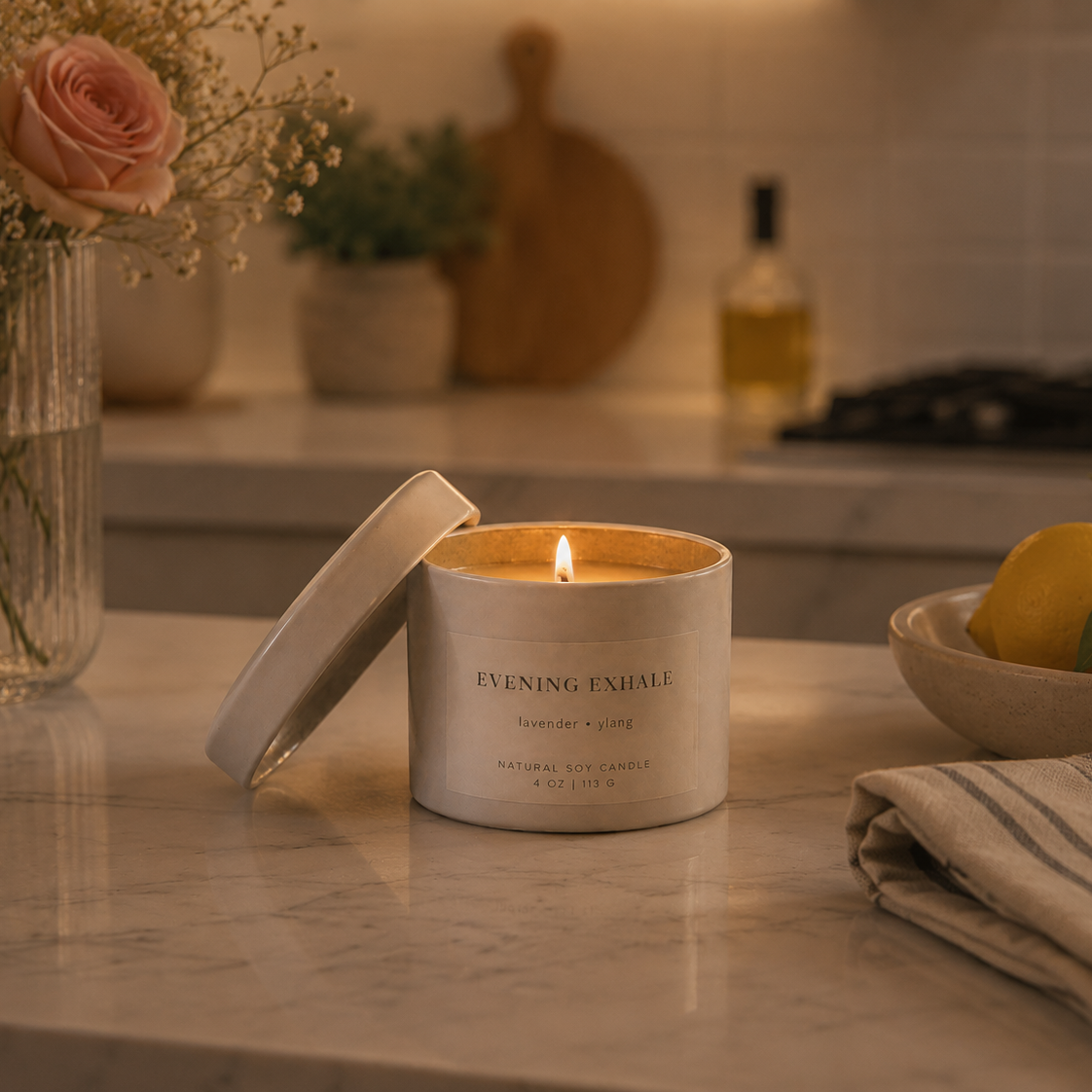 Evening Exhale - Lavender & Ylang 4oz Candle