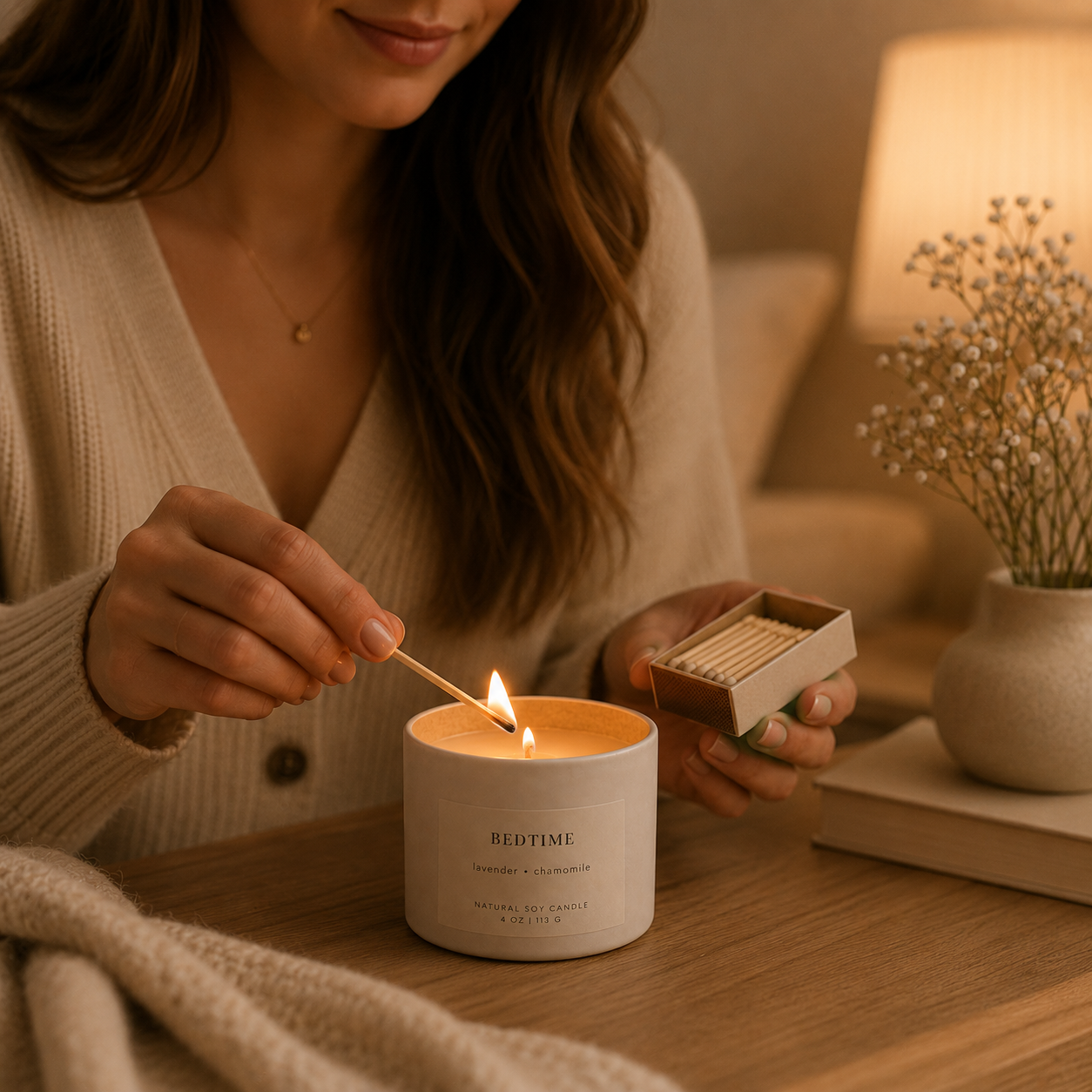 Bedtime - Lavender & Chamomile 4oz Candle