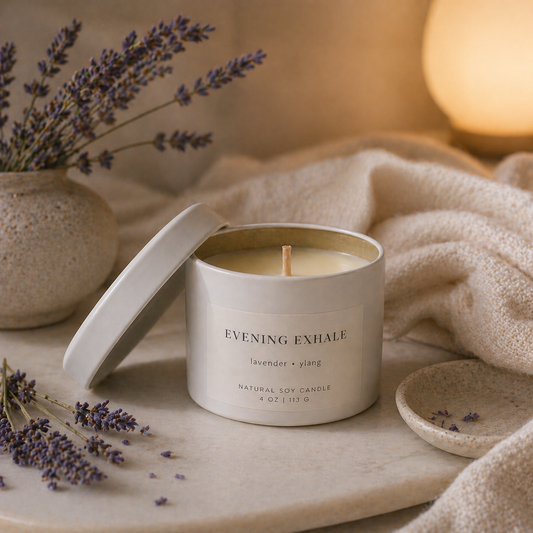 Evening Exhale - Lavender & Ylang 4oz Candle