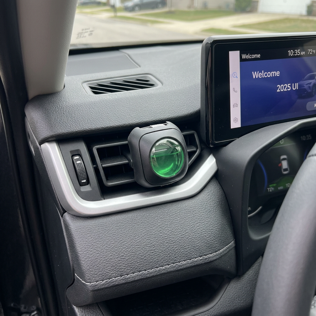 Aromatherapy Car Vent Air Freshener – Long-Lasting Essential Oil Diffuser Clip for Stress Relief, Calm & Fresh Scent