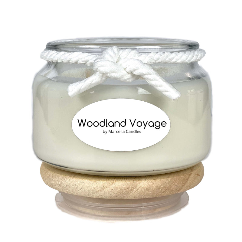 Mahogany + Teakwood 8oz Soy Candle