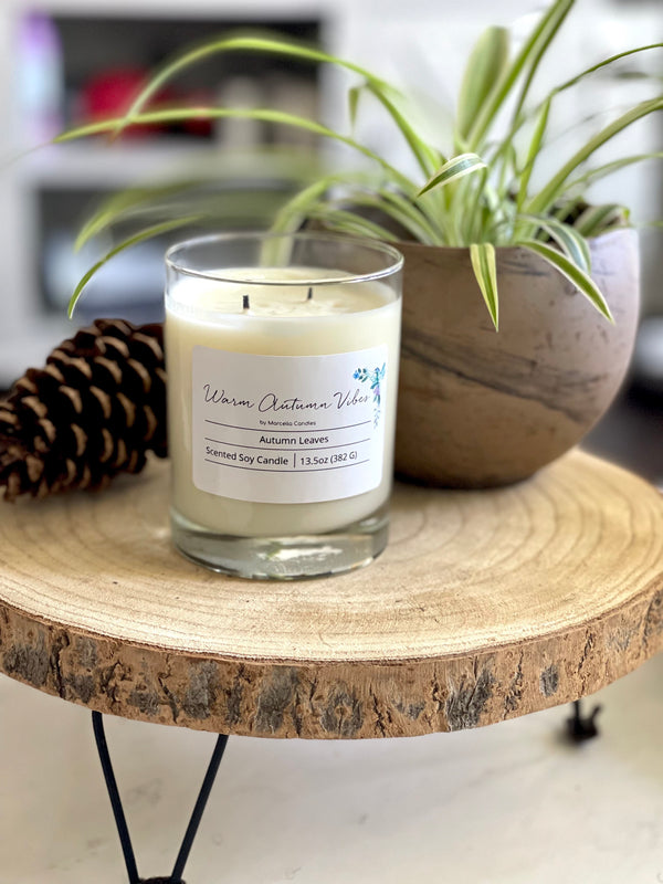 Warm Autumn Vibes 13.5oz Soy Candle