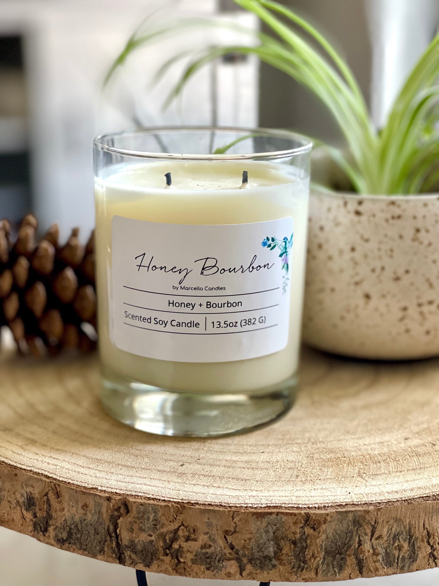 Honey Bourbon 13.5oz Soy Candle