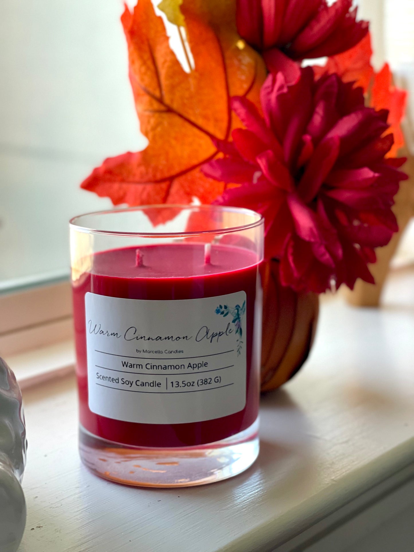 Warm Cinnamon Apple 13.5oz Soy Candle