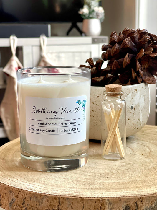 Vanilla Candle 13.5oz Soy Candle