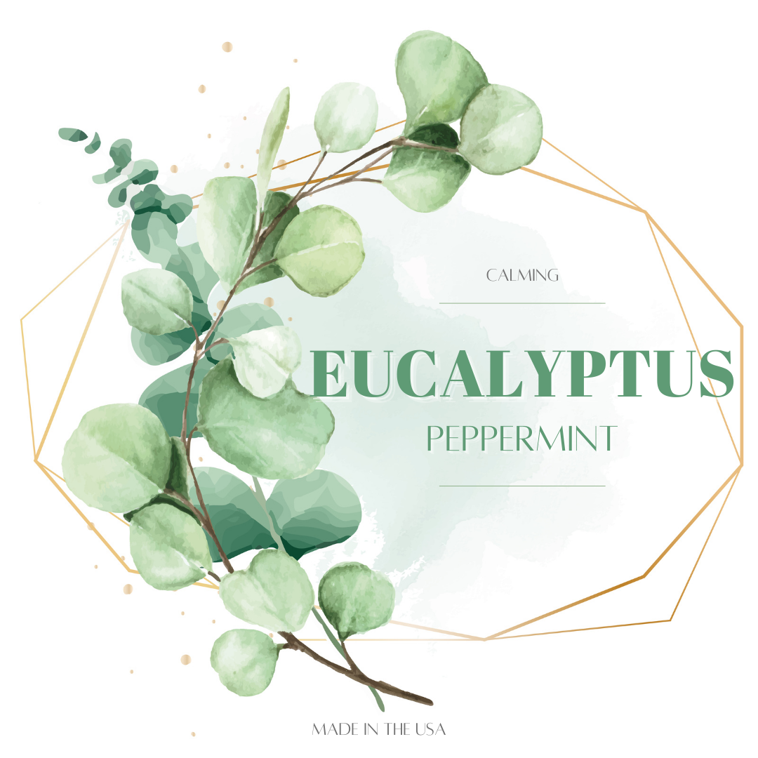 Calming Eucalyptus + Peppermint 8oz Aromatherapy Candle