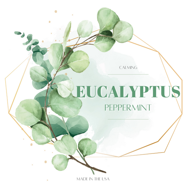 Calming Eucalyptus + Peppermint 8oz Aromatherapy Candle