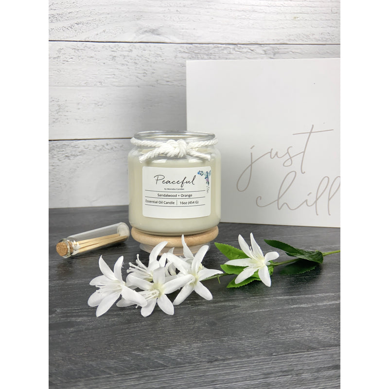 Peaceful 16oz - Marcella Candles