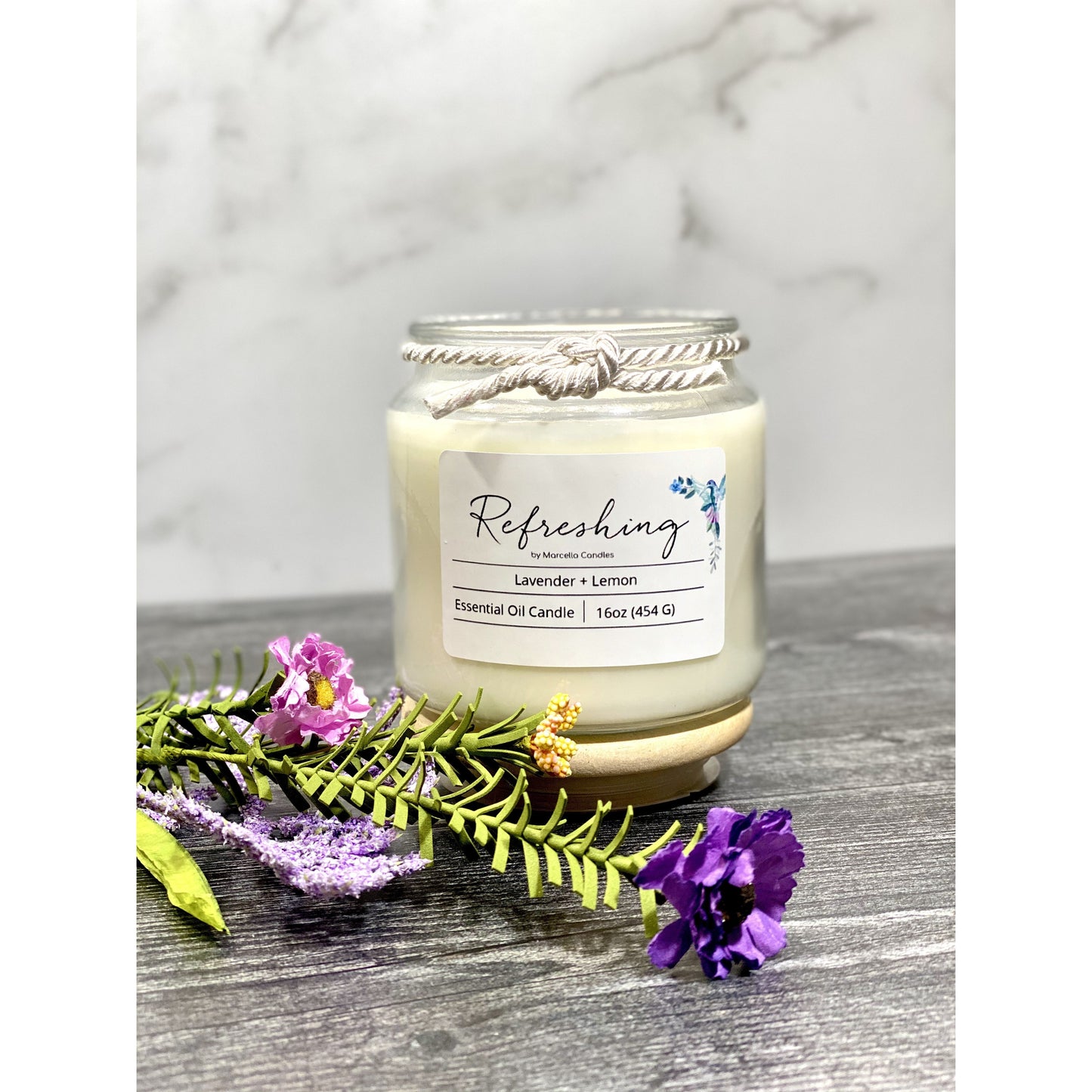 Refreshing Lavender - Marcella Candles