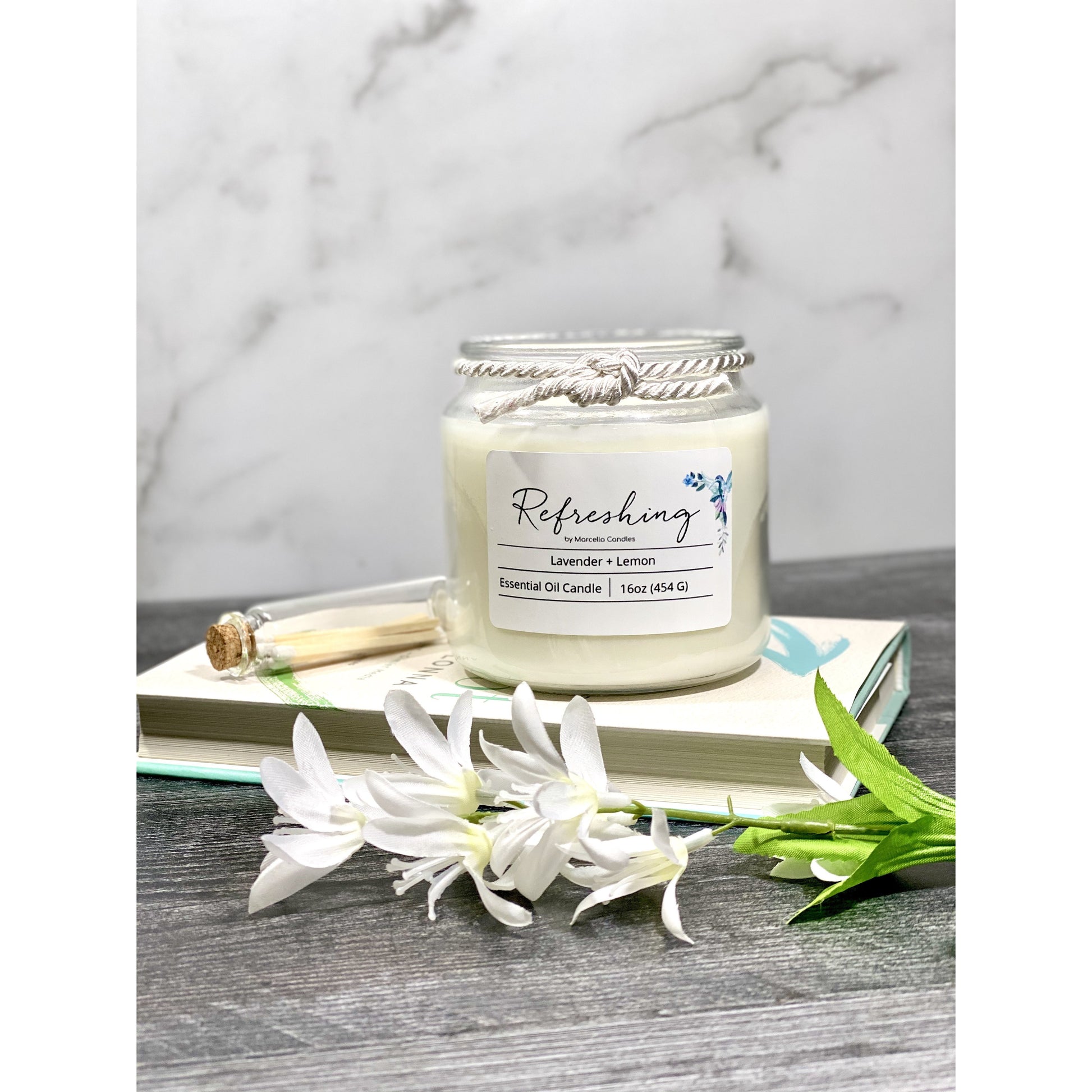 Refreshing Lavender - Marcella Candles