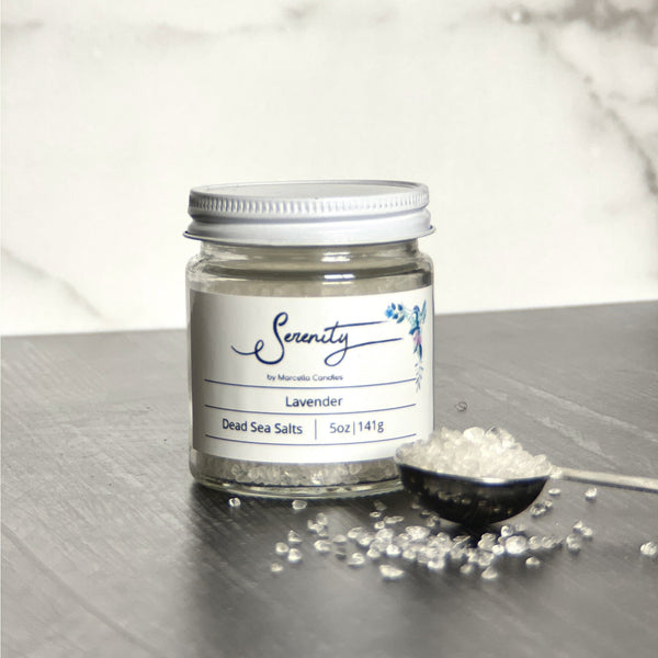 Serenity Dead Sea Salts - Marcella Candles