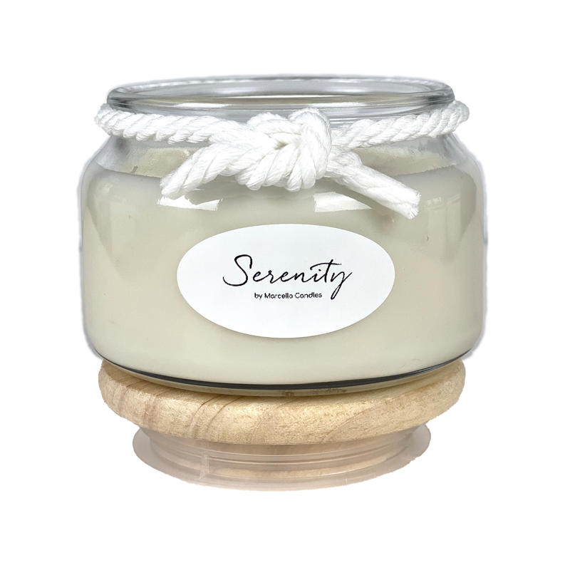 Serenity Lavender + Cedarwood Aromatherapy Candle