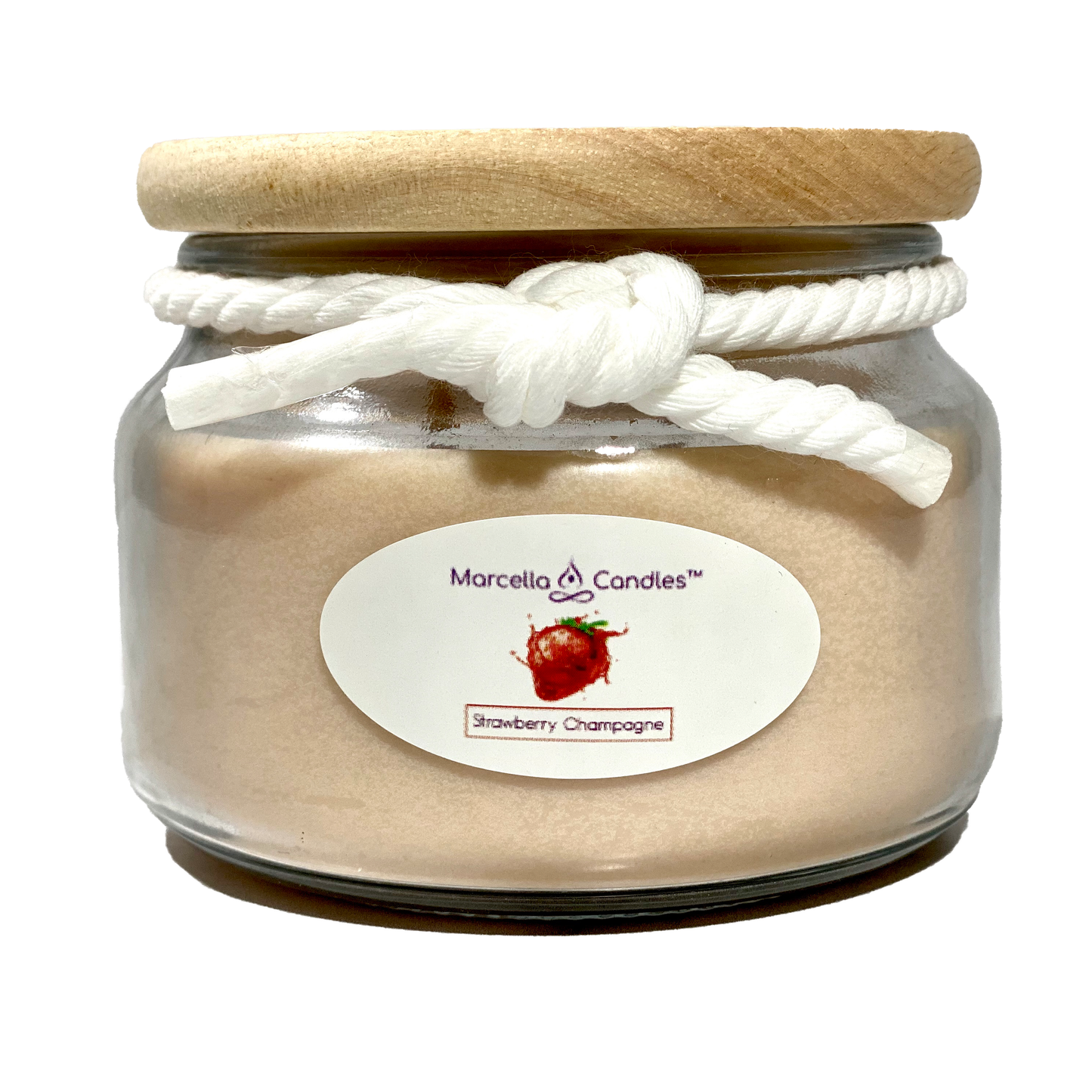 Strawberry Champagne Soy Candle