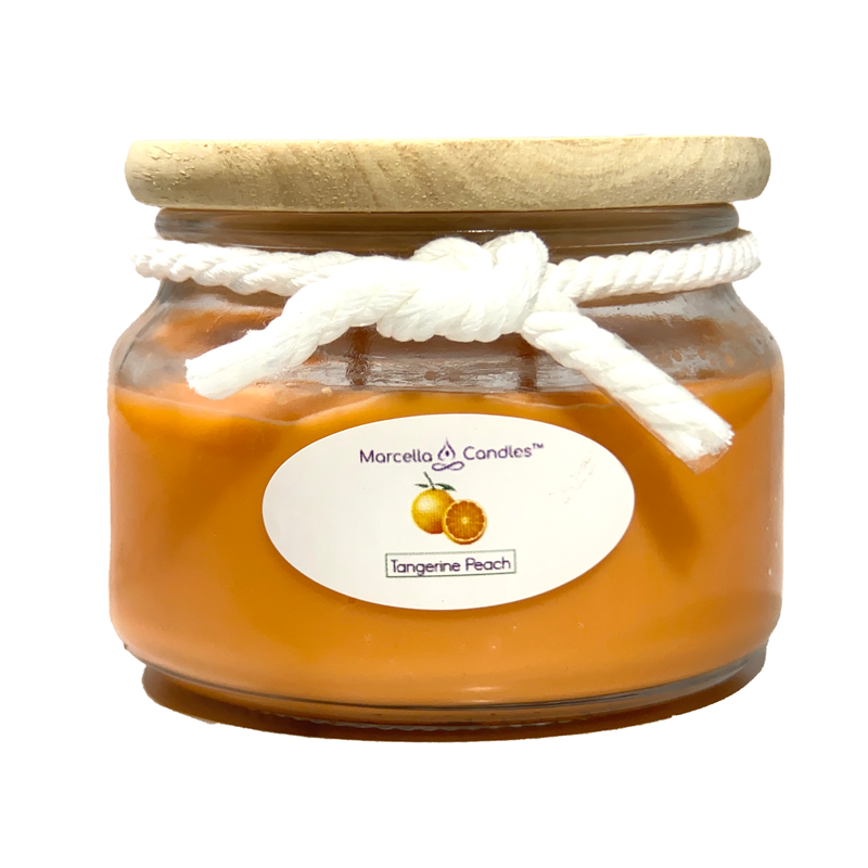 Tangerine Peach Soy Candle