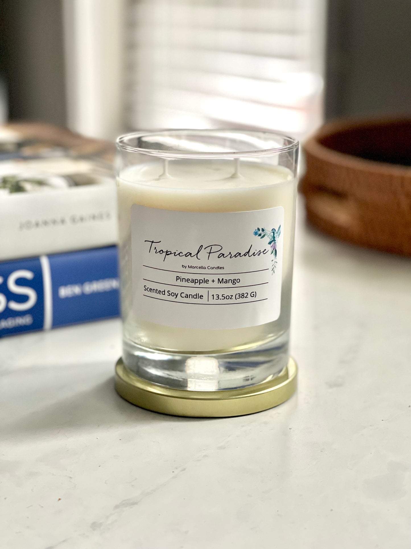 Tropical Paradise Pineapple + Mango 13.5oz Soy Candle