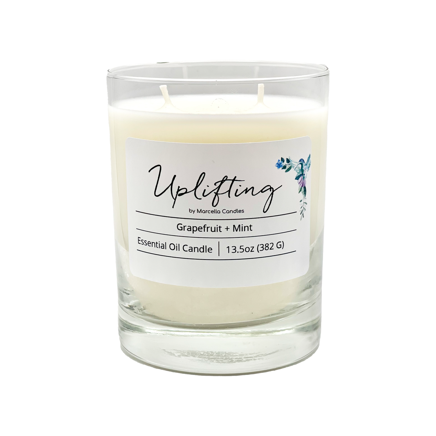 Grapefruit Candle - 13oz Uplifting Grapefruit Mint Scented Candle