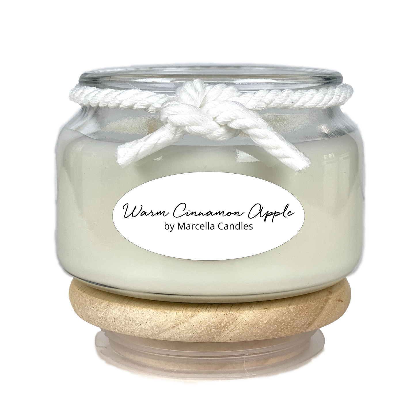 Warm Cinnamon Apple 8oz Soy Candle